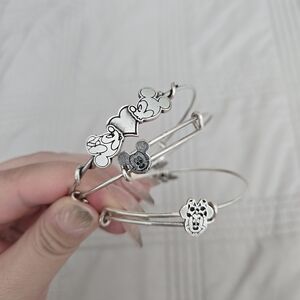 bundle of disney alex and ani bracelets